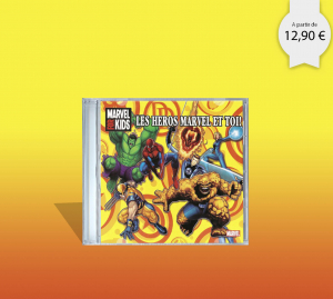CD musique personnalisée Marvel