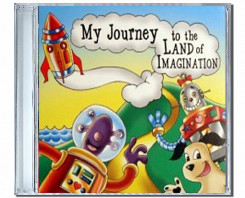 CD personnalisé enfant Land of imagination en Japonais