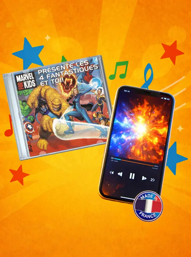 Les 4 fantastiques Cadeau Super Héros Personnalisé