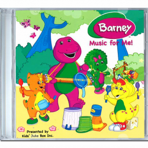 Coffret de chansons au prénom de l'enfant sur Barney