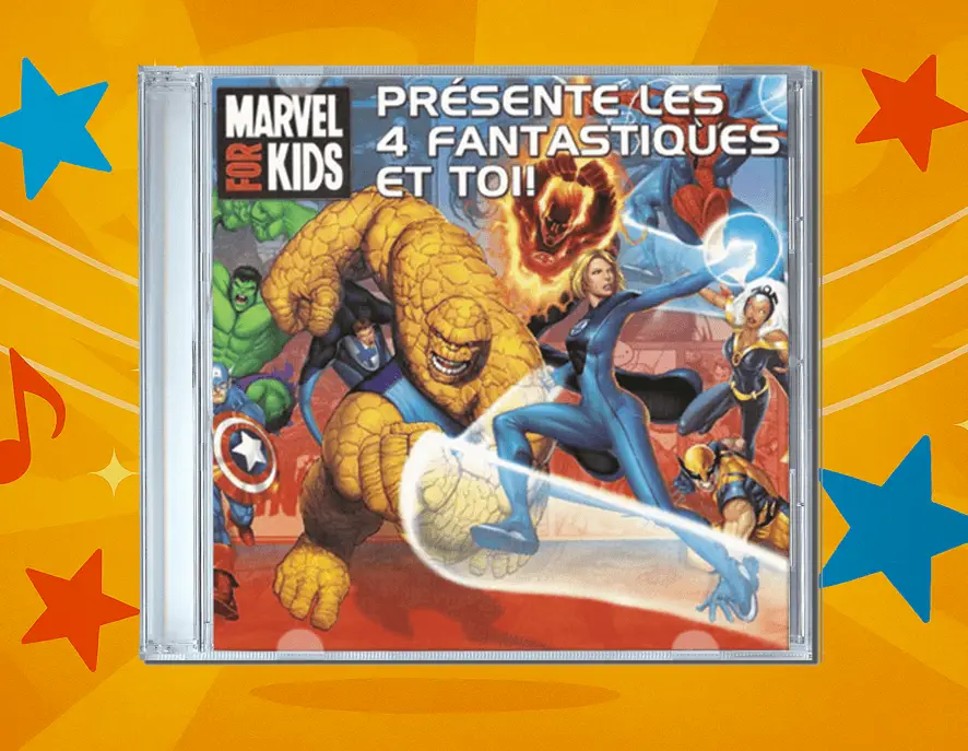 CD prénom Les 4 Fantastiques