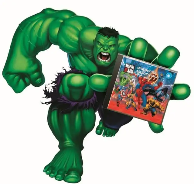 Hulk montre CD Marvel personnalisé pour enfants