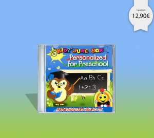 CD prénom personnalisé en anglais Personalized for preschool
