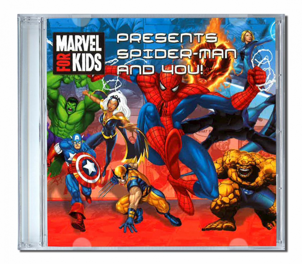 Spiderman and you un album de chansons personnalisées pour les enfants