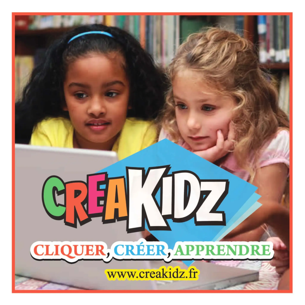 enfants-creakidz-ordinateur Enfants créant sur CreaKidz : cliquer, créer et apprendre avec Creakidz