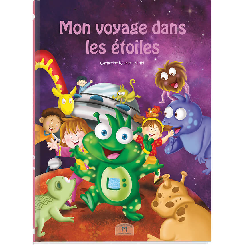 Deviens le héros de ton histoire personnalisée dans mon voyage dans les étoiles