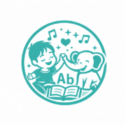 Icône enfant apprenant l’alphabet en chantant avec des chansons personnalisées