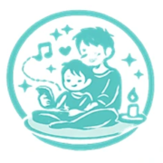 Icône parent et enfant lecture moment de complicité