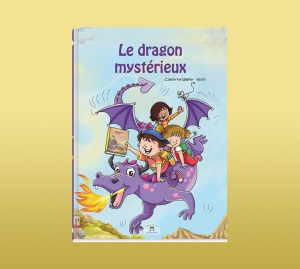 Livre personnalisé pour les enfants avec le dragon mystérieux
