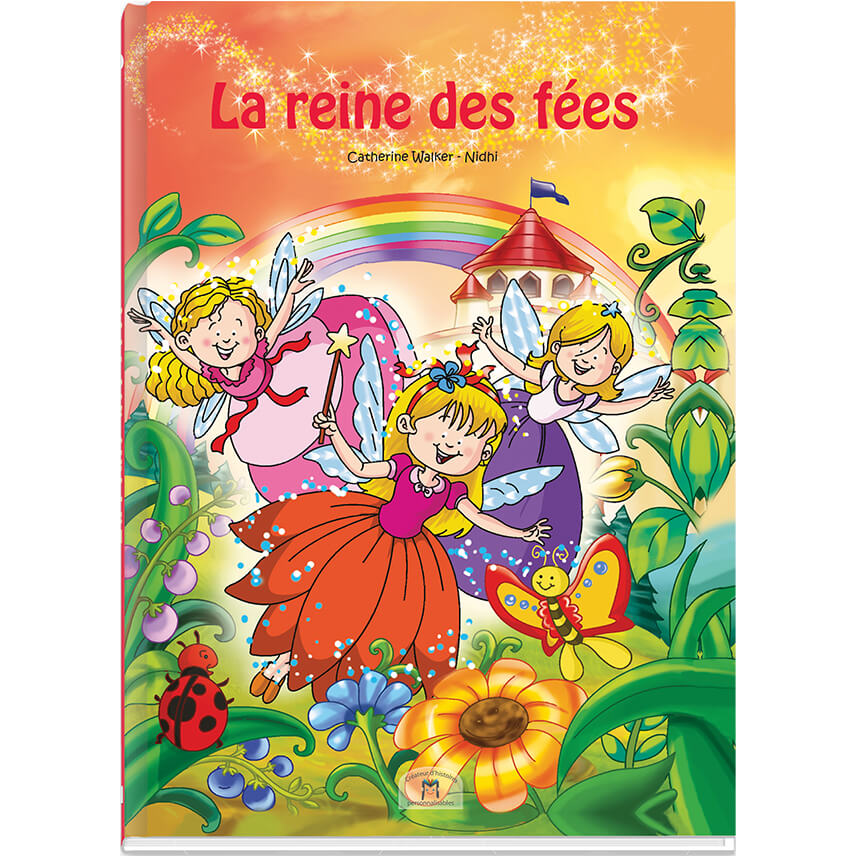 Livre personnalisé pour les enfants sur le thème des fées