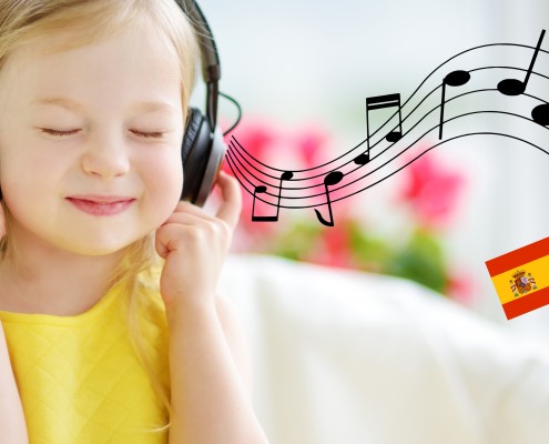 enfant écoute musique pour apprendre de nouvelles langues