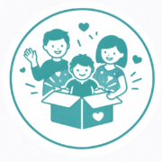 création personnalisée enfant reçue en famille moment de partage joyeux